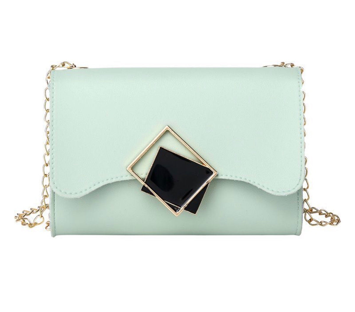 Mint discount clutch bag