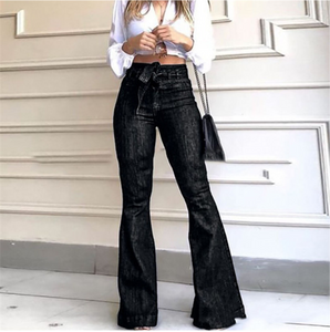 The Fetish Tied Up Flare Jeans