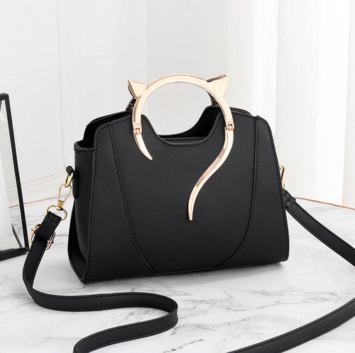 The “Kitty Kouture” Signature Bag (Black)