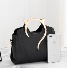 Load image into Gallery viewer, The “Kitty Kouture” Signature Bag (Black)